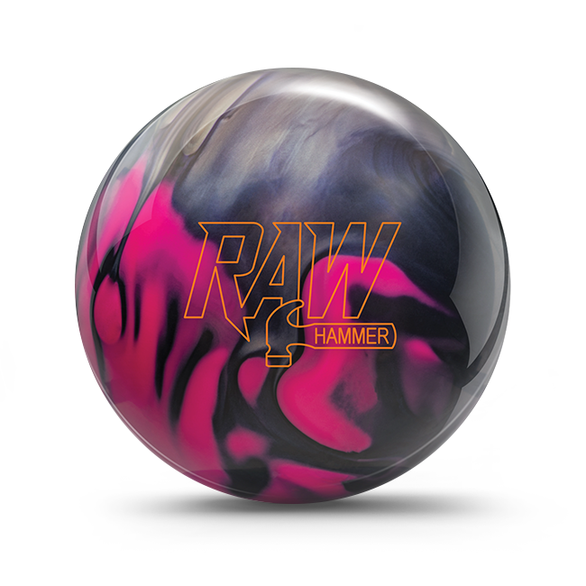 Hammer Raw P/P/S Purple Pink Silver Bowling Ball Overseas