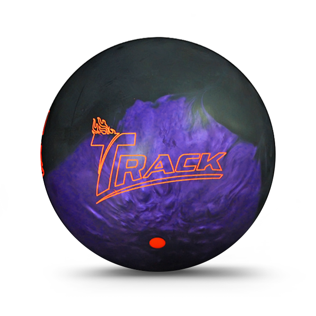 Track T Shark Purple/ Black Bowling Ball Korean Overseas OEM 02