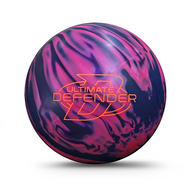 Brunswick Ultimate Defender Violet/Pink/Navy Bowling Ball Korean Overseas OEM 01