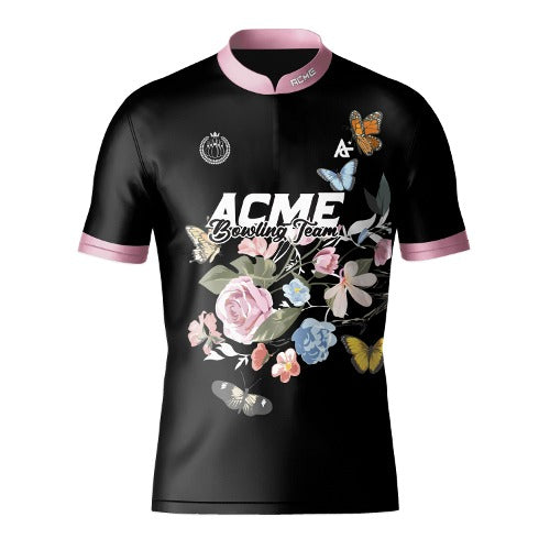 ACME Co109 Bowling Zip-up T-shirts Pink