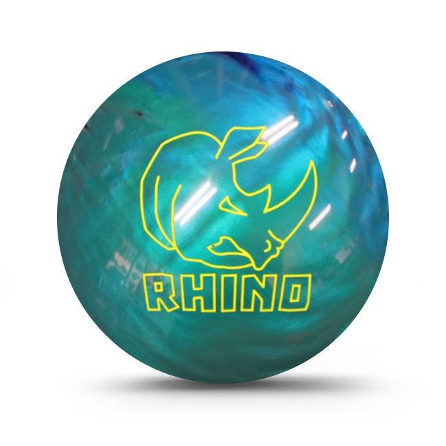 Brunswick Rhino Cobalt Aqua Teal Pearl Bowling Ball Korean Overseas OEM