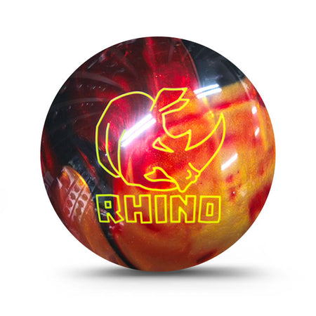 Brunswick Rhino Red Black Gold Pearl Bowling Ball Korean Overseas OEM