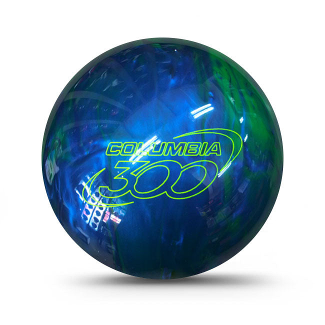 Columbia 300 Scout R Blue Green Bowling Ball 2