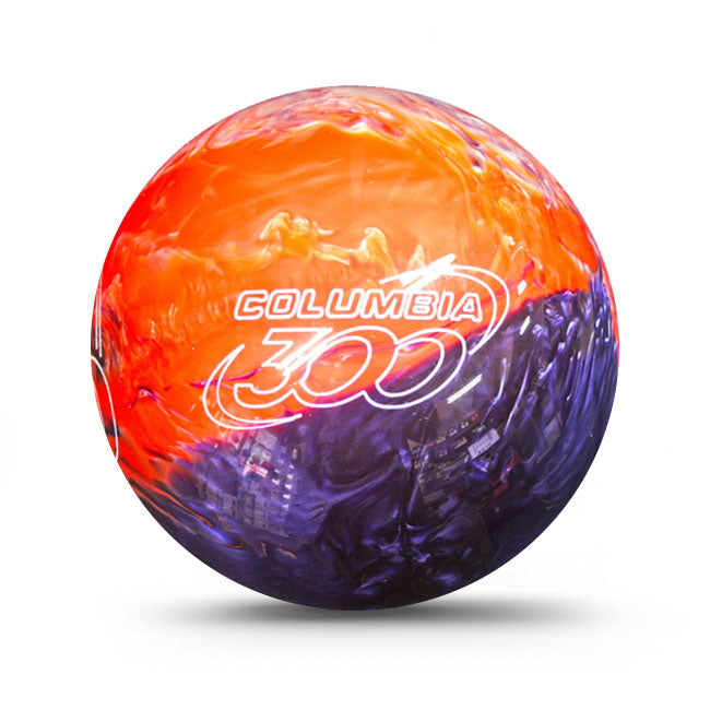 Columbia 300 White Dot Crystal Sunset Bowling Ball 2