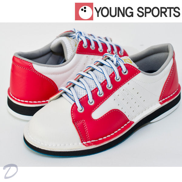 Young Sports Left Handed Bowling Shoes M351 WhiteRed