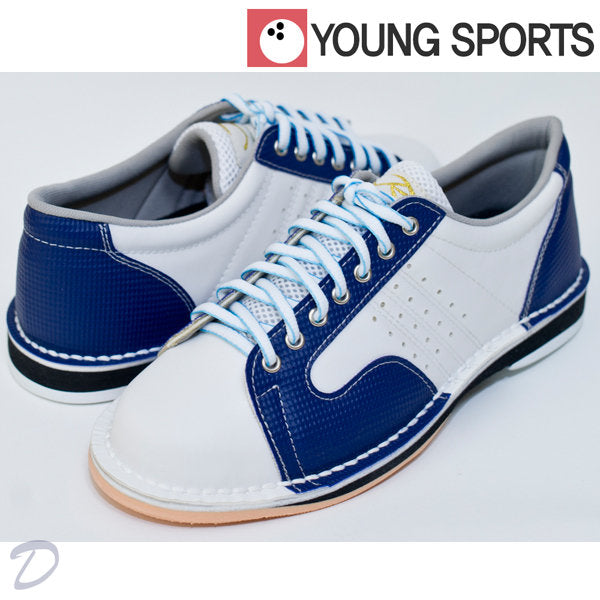 Young Sports Right Handed Bowling Shoes M352 WhiteBlue