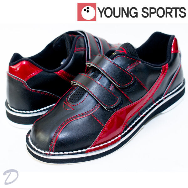 Young Sports Right Handed Bowling Shoes R1 Velcro Closure