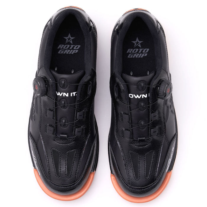 Roto Grip RG Racer FL Dial Bowling Shoes Leather Black Color 5