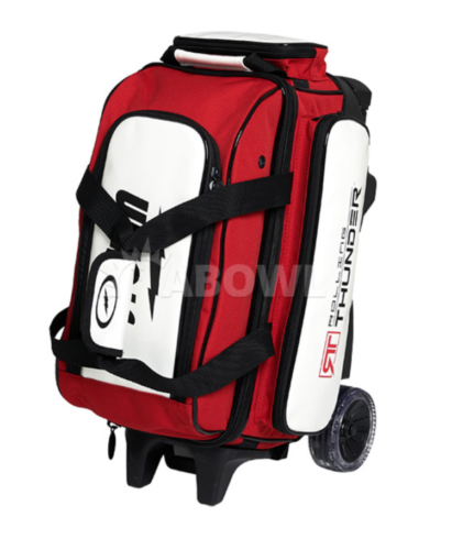 Storm Rolling Thunder Plus 2-Ball Roller Bag Bowling Bag White/Red