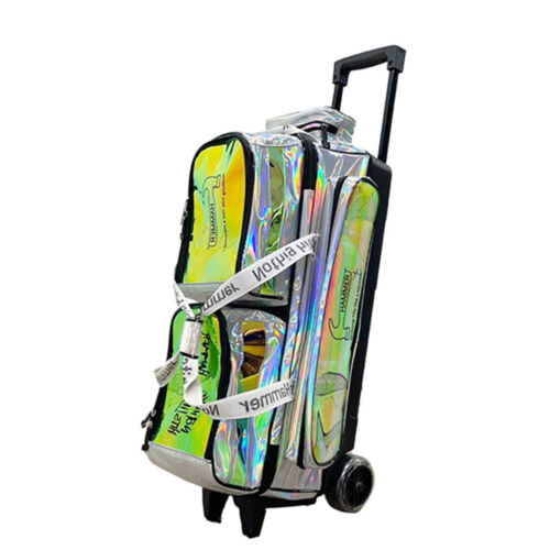 Rainbow 3 Bowling Ball Roller Bag Hammer Silver Color