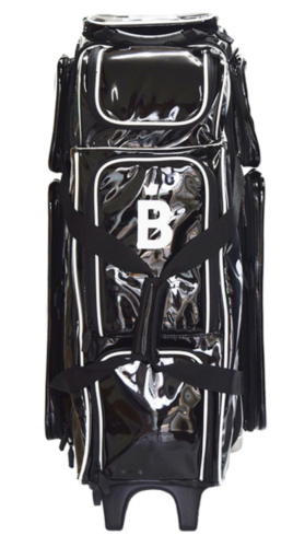 Enamel 4 Bowling Ball Roller Bag Brunswick All Black Color Authentic2