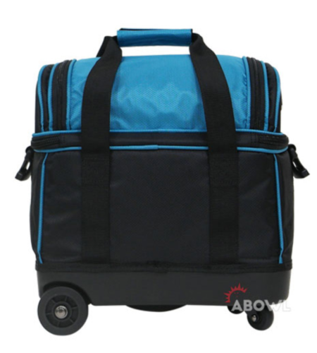 Premium 1 Bowling Ball Roller Bag ABS Blue/Black Color Authentic 3