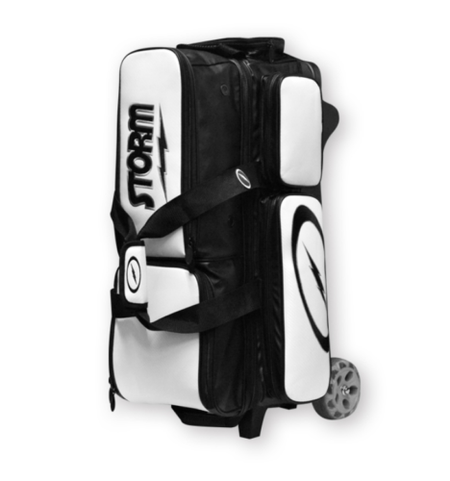 3 Bowling Ball Roller Volt Bag Storm White/Black Color Authentic
