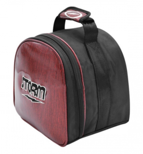 Deluxe 1 Bowling Ball Mini Bag Storm Red Authentic