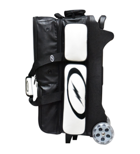3 Bowling Ball Roller Volt Bag Storm White/Black Color Authentic 4