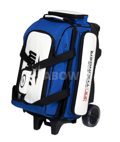 Storm Rolling Thunder Plus 2-Ball Roller Bag Bowling Bag White/Blue