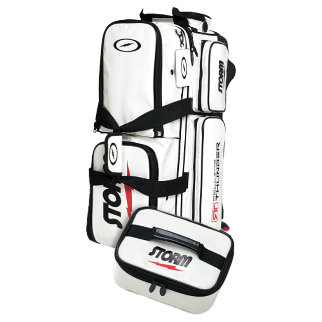 Storm 2024 Rolling Thunder Plus 3 Ball Roller Bag Accessory Pouch White