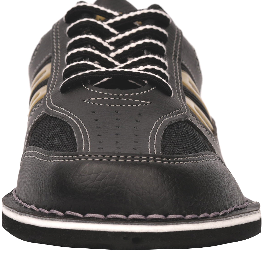 maxwelter max rise t-1 black bowling shoes front
