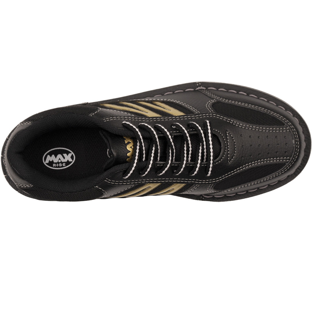 maxwelter max rise t-1 black bowling shoes top