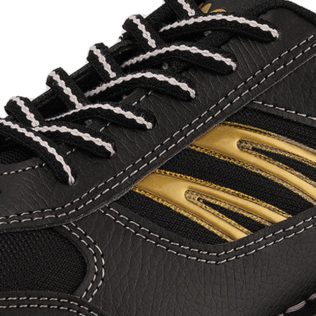 maxwelter max rise t-1 black bowling shoes closeup